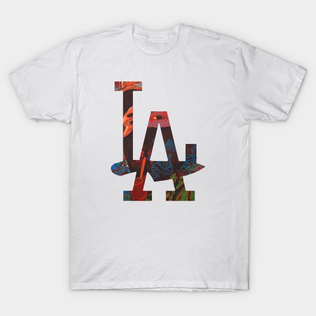 Chicano Locs Angeles T-Shirt by Locals Only